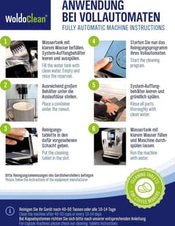 40 tabletten ,Ontkalkingstabletten Ontkalkingstabs Reinigingstabletten — thumbnail 2