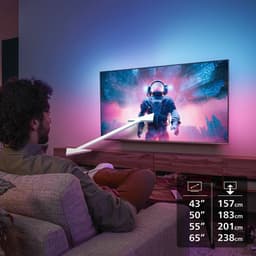 Philips The One 65PUS9010/12 - 65 inch - 4K QLED - 2025 - Buitenlands model — thumbnail 12