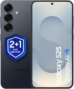 Samsung Galaxy S25 5G - 256GB - Black + 1 jaar extra garantie — thumbnail 1
