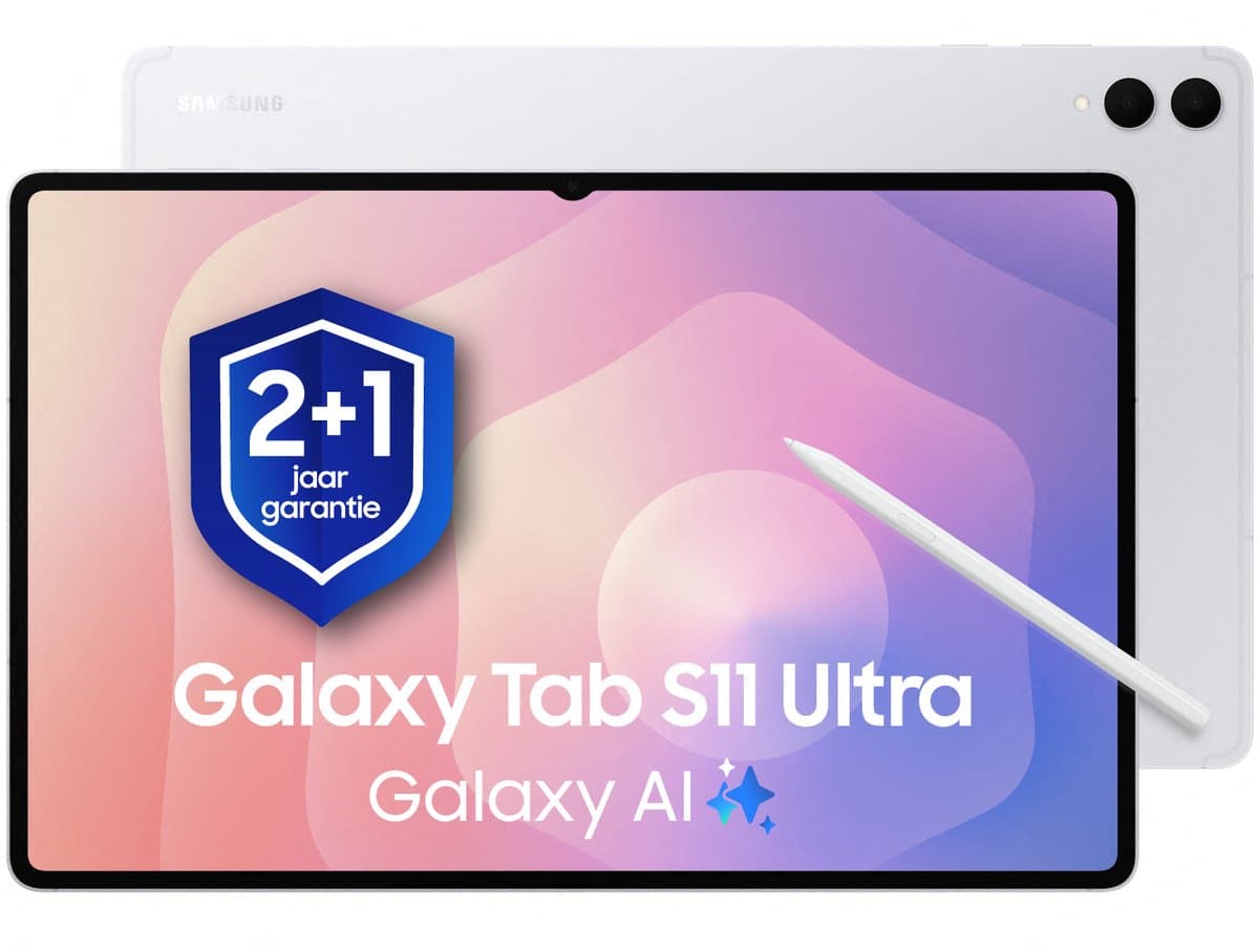 Samsung Galaxy Tab S11 Ultra - 256GB - Silver + 1 jaar extra garantie — afbeelding 1