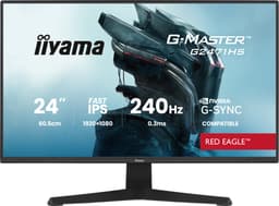 iiyama G-Master G2471HS-B1 Red Eagle - 24 inch - Full HD - IPS - 240 Hz - G-Sync compatible — thumbnail 1