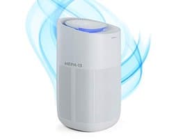 Luchtreiniger met HEPA-filter en Luchtkwaliteitsindicator tot 50 m²