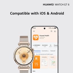 Huawei WATCH GT 6 46mm Groen | 21-Daagse Batterijduur - Nauwkeurige GPS- en Hartslagmeting - Innovatieve Pro-niveau Fietstracking – Analyse van Emotioneel Welzijn - Compatibel met iOS & Android — thumbnail 9