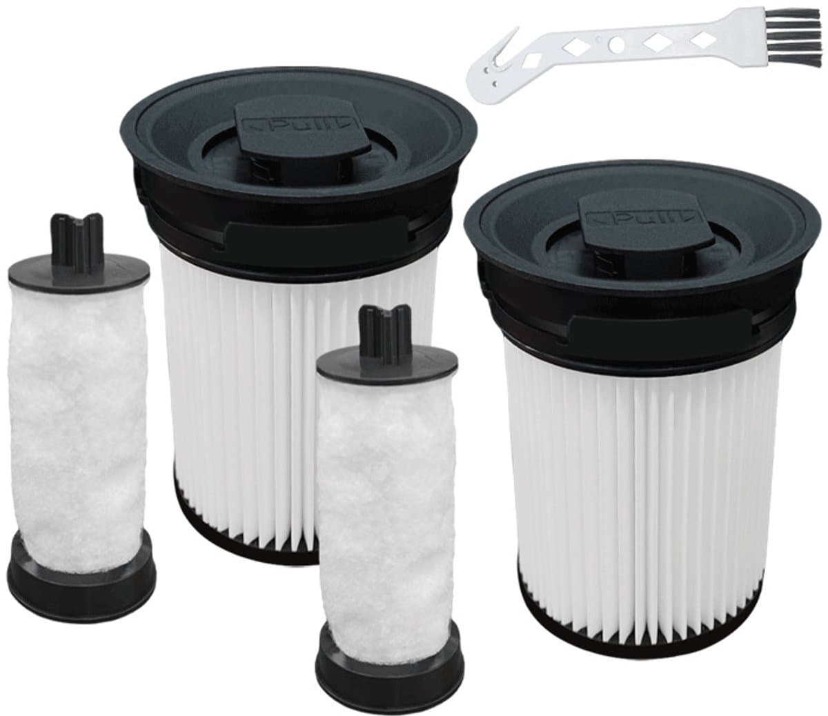 Geschikt voor Miele Triflex HX1 Miele stofzuigeraccessoires HX-FSF filter — afbeelding 1