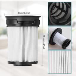 2-pack filters voor accessoires geschikt voor de draadloze steelstofzuiger van de Geschikt voor Miele Triflex HX1-serie — thumbnail 4