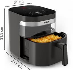 Tefal Easy Fry Infrared EY832H - Airfryer - 7L - 1700W - Infrarood Technologie - Sneller - Krokanter - Malser - 8 Programma's — thumbnail 10