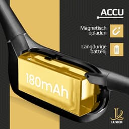 LUXIER Bone Conduction Headphone – IP68 Waterdicht – 32GB Geheugen – Open-Ear - Sport Headset – Draadloze Oortjes – Bluetooth 5.3 – Geschikt voor elk Apparaat – Black Friday Deal — thumbnail 3