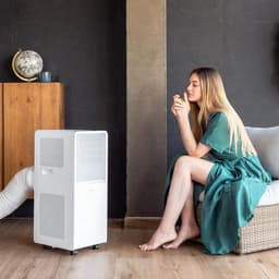 Draagbare airconditioner 7000 BTU met Afstandsbediening en LED-display - 4 Modi en 2 Snelheden — thumbnail 3