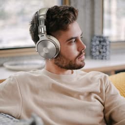 OneOdio - Pro C Silver - Bluetooth - Champagne Goud - Hoofdtelefoon - Over ear - Koptelefoon — thumbnail 9