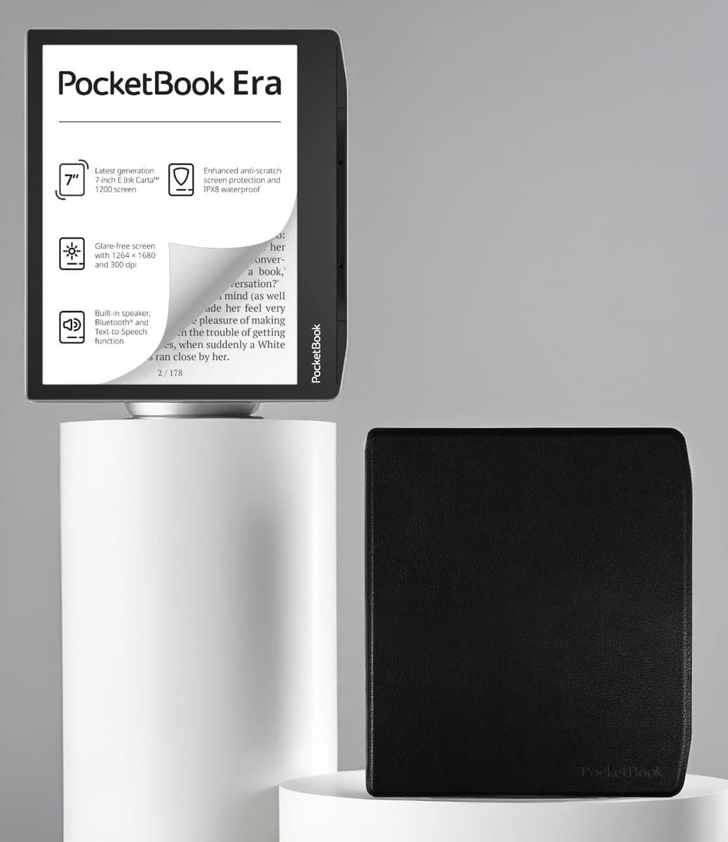 PocketBook Era 16 GB + Zwart hoesje (shell cover) — afbeelding 1