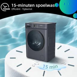 CHiQ CW07123863AX - Wasmachine - 7 KG - Space Pro - 16 programma's - AI Smart - Stoomwassen & Quick Wash - 12 jaar garantie op motor - A — thumbnail 17
