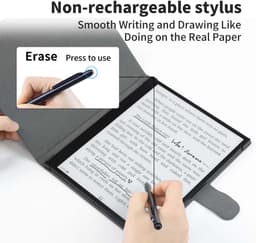 Lipa ET10 Ereader 10 inch – 64 GB – 4GB RAM - Meer talen – Ebook & Luisterboek – E-reader voor Ebooks – Met Google Playstore – Met Hoes en Stylus Pen – E-ink – Aantekeningen mogelijk — thumbnail 6
