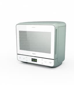 Whirlpool MAX 39 Pro Crisp Magnetron & Grill 13L – Dual Crisp & Steamfunctie – Kwartsgrill – Jet Defrost – Compact Design – Zilver/Wit – Inclusief Stoompan, Hoog Rooster & Crisp-Bord – Stil (0 dB) – Energieklasse A – MedahomeStore — thumbnail 3
