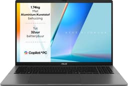 ASUS Vivobook S16 S3607QA-PL018W - Copilot+ Laptop - 16 inch — thumbnail 1
