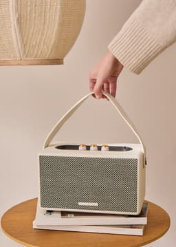 CREATE - Draagbare luidspreker met Bluetooth, USB en AUX, Groot - SPEAKER RETRO — thumbnail 4