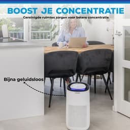 Sofresh luchtreiniger met app - 80 m² - Automatische stand + 6-in-1 filtersysteem - Luchtkwaliteitsindicator - Ionisator - UV - Luchtfilter - Air purifier met HEPA-filter — thumbnail 4