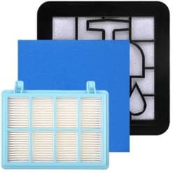 geschikt voor Philips PowerPro Compact, Active, City & Power Cyclone Stofzuigerfilters - Stofzuiger onderhoud en reinigings accessoires - geschikt voor Philips FC8010/01 FC9334, FC9550, FC9555, FC9556, vloerstofzuiger FC9331/09 FC9332/09 — thumbnail 1