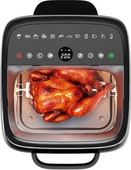 Princess Heteluchtfriteuse - Airfryer Oven Vision - 182288 - 12,6L capaciteit - 1800W - 12 Bakprogramma's - PFAS-Vrij — thumbnail 7