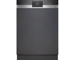Siemens SN53HS16AE - iQ300 - Vaatwasser - Inbouwvaatwasser - Half integreerbaar - 60 cm - Energielabel C - varioSpeed Plus je vaat tot wel drie keer zo snel schoon - Home Connect