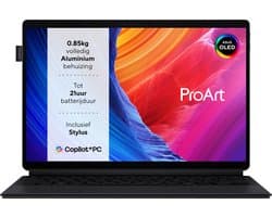 ASUS ProArt PZ13 OLED HT5306QA-LX006X - 2-in-1 Copilot+ Laptop - Snapdragon X Plus - 16GB/1000GB - OLED - 13.3 inch