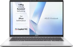 ASUS Vivobook 14 X1407QA-LY043W - Copilot+ Laptop - Snapdragon X - 16GB/512GB - 14 inch — thumbnail 1