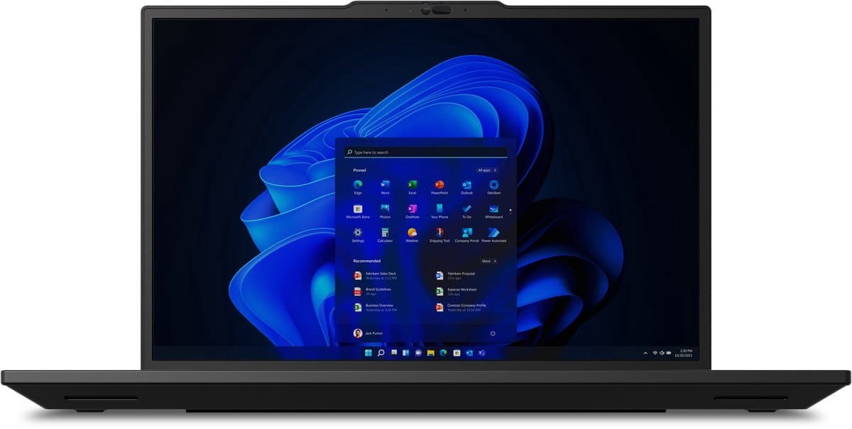 Lenovo ThinkPad P16s Gen 3 | Intel Core Ultra 7-155H | 32 GB DDR5-5600 | 1TB SSD M.2 PCIe 4.0x4 Perform NVMe Opal 2.0 | 16" WUXGA (1920x1200) | Windows 11 Pro | Intel Wi-Fi 6E AX211 2x2 AX | Bluetooth 5.1 | NVIDIA RTX 500 Ada 4GB | 3jaar garantie — afbeelding 1
