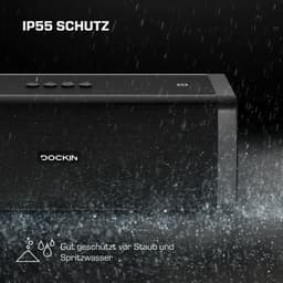DOCKIN D Fine 50 W Draadloze stereoluidspreker Zwart — thumbnail 9