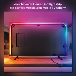 Philips Hue Play Gradient Lightstrip 75 inch - Televisie - Zwart - 20W - incl. Voeding en steunen — thumbnail 4