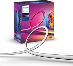 Philips Hue Play Gradient Lightstrip 75 inch - Televisie - Zwart - 20W - incl. Voeding en steunen — thumbnail 1