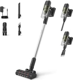 Philips Steelstofzuiger Draadloos XC3033/01 - Zuigmond met LED verlichting - Zonder Zak - Met Kruimeldief - Batterijduur tot 60 min - Lichtgewicht - Zwart — thumbnail 15
