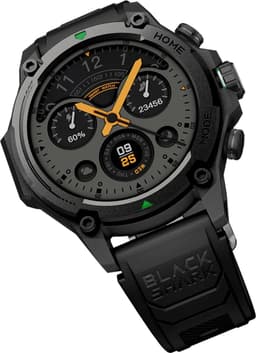 Smartwatch - GPS - Zwart - Inclusief 2 bandjes - Black Shark GS3 — thumbnail 4