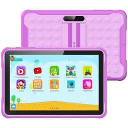 Spoused Kindertablet – 10.1 Inch – Kindertablet vanaf 3 jaar – 64GB – 4GB RAM– 6000 mAh Batterij - Incl. Beschermhoes & Ouder Control app – Paars — thumbnail 7