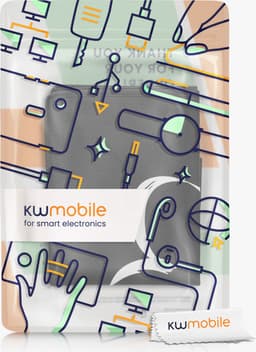 kwmobile heteluchtfriteuse beschermhoes geschikt voor Philips Essential Airfryer XL - Kunststof hoes voor friteuse - Brushed Hart design — thumbnail 2