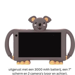 White-Label® Kindertablet Vanaf 3 Jaar - Tablet Kinderen - Kinderspeelgoed - Grijs — thumbnail 4
