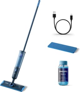 Philips OneUp Elektrische Dweil 3000 series XV3101/01 - Dweilsysteem - Vloerreiniger - Vuil water opzuigen - 1 stand - 50min dweilen - Geen emmer nodig — thumbnail 1