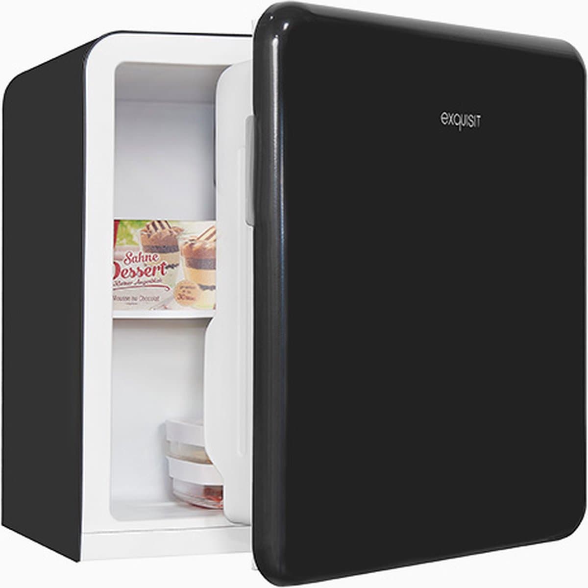 Exquisit CKB45-0-031F - Mini-koelkast - Zwart — afbeelding 1