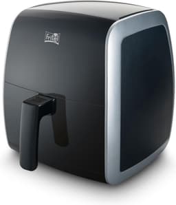 FRITEL Airfryer SnackTastic® 5804 – Airfryer / Heteluchtfriteuse 3,2L – 1450W – Voor 2-5 Personen – Digitaal Touchscreen – 8 Programma’s – Compact – Soft Leder Look – Zwart — thumbnail 7