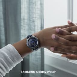 Samsung Galaxy Watch - Smartwatch heren - 46mm - Zwart/zilver — thumbnail 6