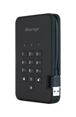 iStorage diskAshur 2 - externe harde schijf - 500 GB - Cijfercode - Zwart — thumbnail 8