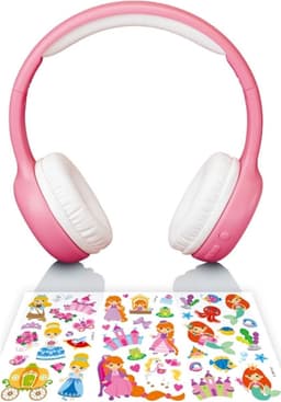 Lenco HPB-110PK - Vouwbare kinder Bluetooth Hoofdtelefoon - Pink — thumbnail 9