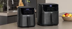 Princess 182061 Airfryer XXL 6,5L - Digitale Heteluchtfriteuse met Uitneembare Scheidingswand - Zwart - 1800 watt - 12 programma's - Digitale timer - Temperatuurbereik 80-200 °C - BPA- en PFOA-vrij — thumbnail 17