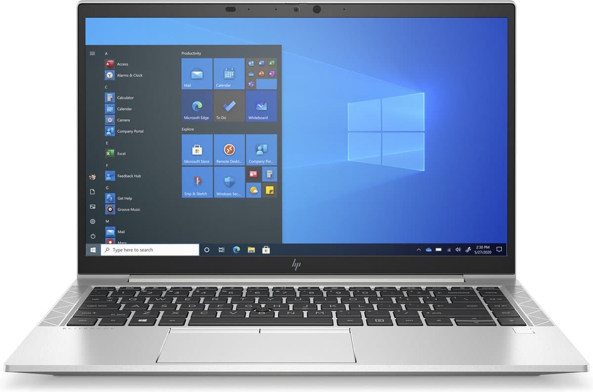 HP EliteBook 840 G8 - Zakelijke Laptop - 14 inch - Core i5 - 16GB RAM/256GB SSD - Windows 11 Pro — afbeelding 1
