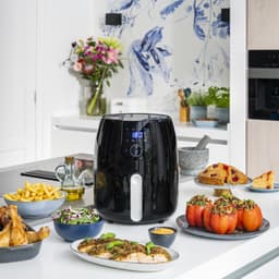 Princess Digitale Airfryer XXL 182025 - Heteluchtfriteuse - 4.5 liter - 8 voorgeprogrammeerde programma’s - Inclusief grillrek - 1500 W - Zwart — thumbnail 13
