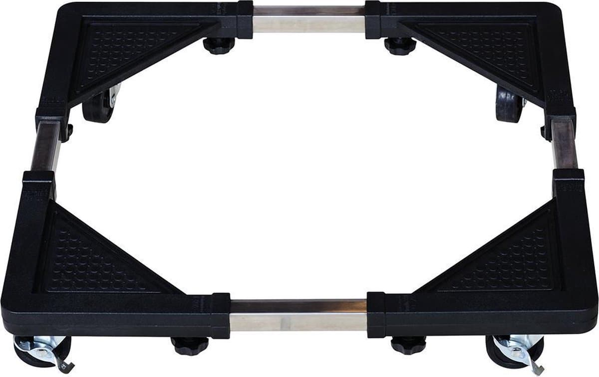 Scanpart wasmachine verhoger met wielen - 10 centimeter verhoging - Maximaal 138 kg - 56 x 56 cm - Universeel — afbeelding 1