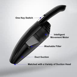 DL Auto Stofzuiger Draagbare Handheld Nat Droog Autostofzuiger Met Sterke Zuigkracht Car Vacuum Cleaner — thumbnail 8