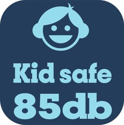 Kinder hoofdtelefoon DOBI by doobs - Draadloze koptelefoon Bluetooth met led kattenoortjes donker blauw - KIDS - VOLUME BEGRENZING - 85DB — thumbnail 2