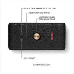 Marshall Emberton III - Bluetooth Speaker - Black and Brass — thumbnail 2