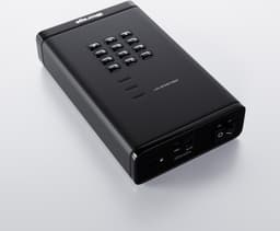 iStorage diskAshur DT3 HDD – externe harde schijf – 24TB – USB – 256-bit – Zwart — thumbnail 4