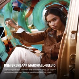 Marshall Major V - On-ear Bluetooth koptelefoon - Bruin — thumbnail 18