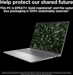 "HP ZBook Power G11 Intel Core Ultra 7 155H Mobiel werkstation 40,6 cm (16"") WUXGA 32 GB DDR5-SDRAM 1 TB SSD NVIDIA RTX A1000 Wi-Fi 6E (802.11ax) Windows 11 Pro AI Workstation, AI PC Grijs" — thumbnail 7